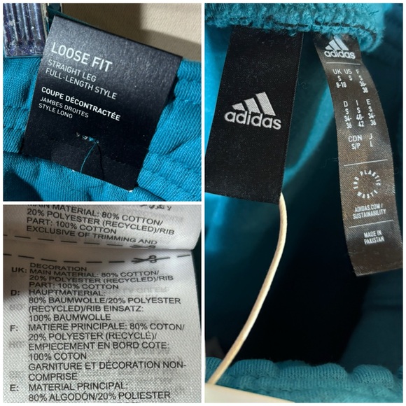 NWT Adidas All Szn Fleece Pants - Picture 12 of 15